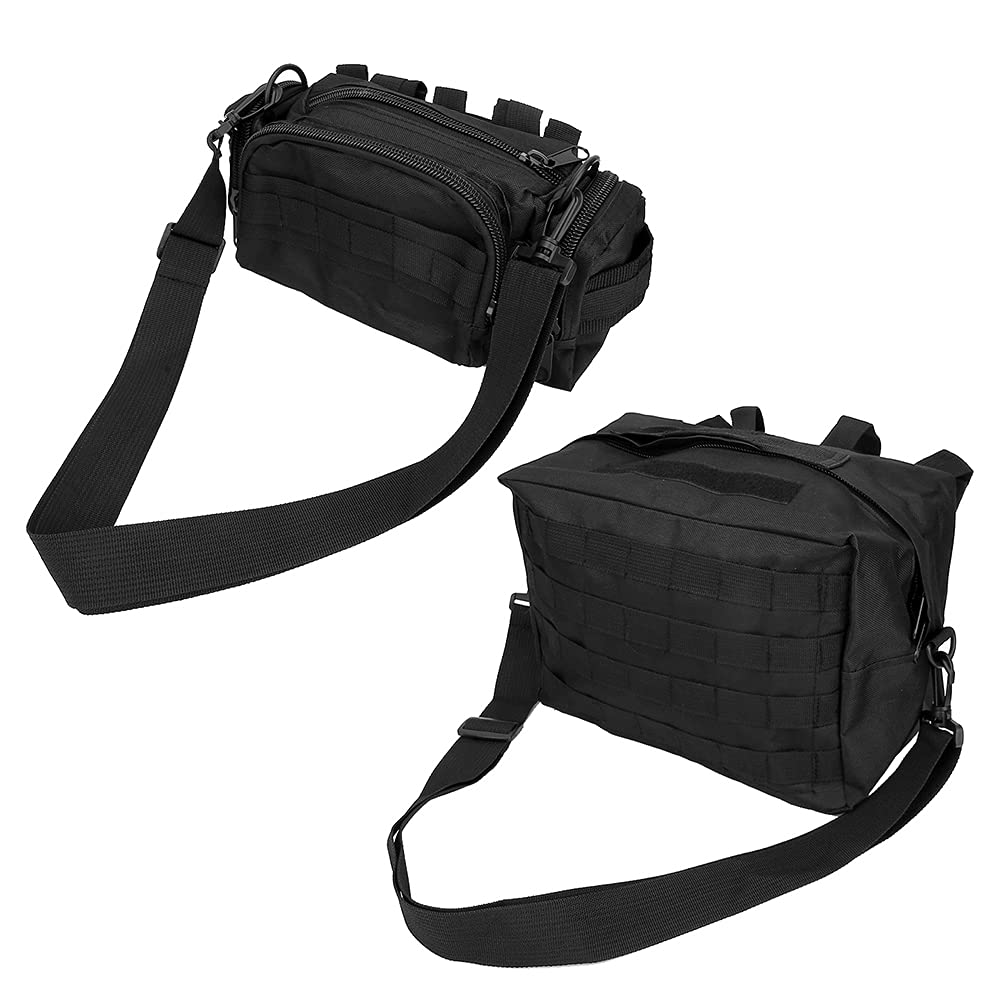 3pcs Car Tailgate Tool Kit Bag Organizer for Jeep Wrangler JK 2007-2015 - Durable Trunk Storage Organizer & Folding Cargo Box - Perfect for Camping, Road Trips, and Outdoor Adventures