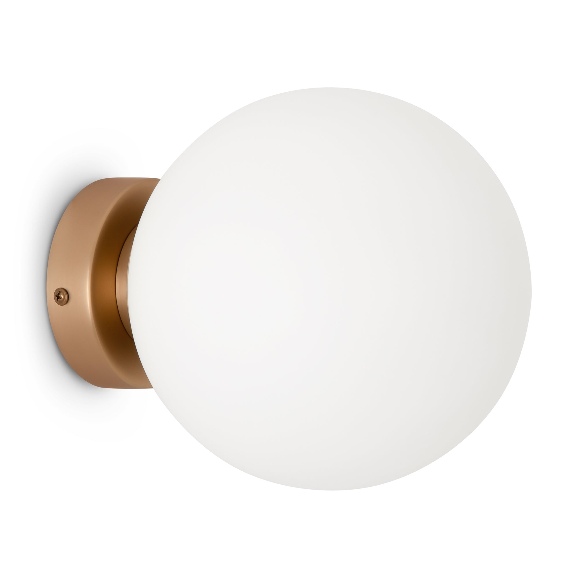 Modern Wall Sconce Light - Adjustable Brightness, Multiple Colors & Sizes (White/Black/Gold) - Perfect for Bedroom, Living Room, and Hallway Lighting