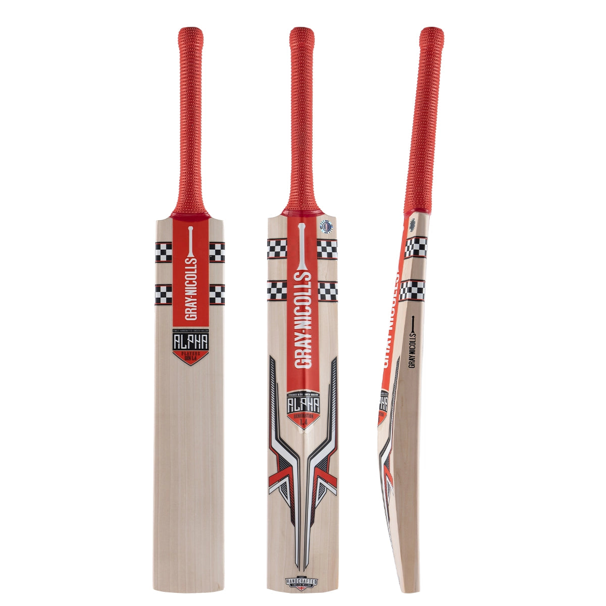 Gray Nicolls Alpha Gen 1.4 5 Star Junior Cricket Bat - Lightweight English Willow for Youth Players - Perfect for Practice & Matches