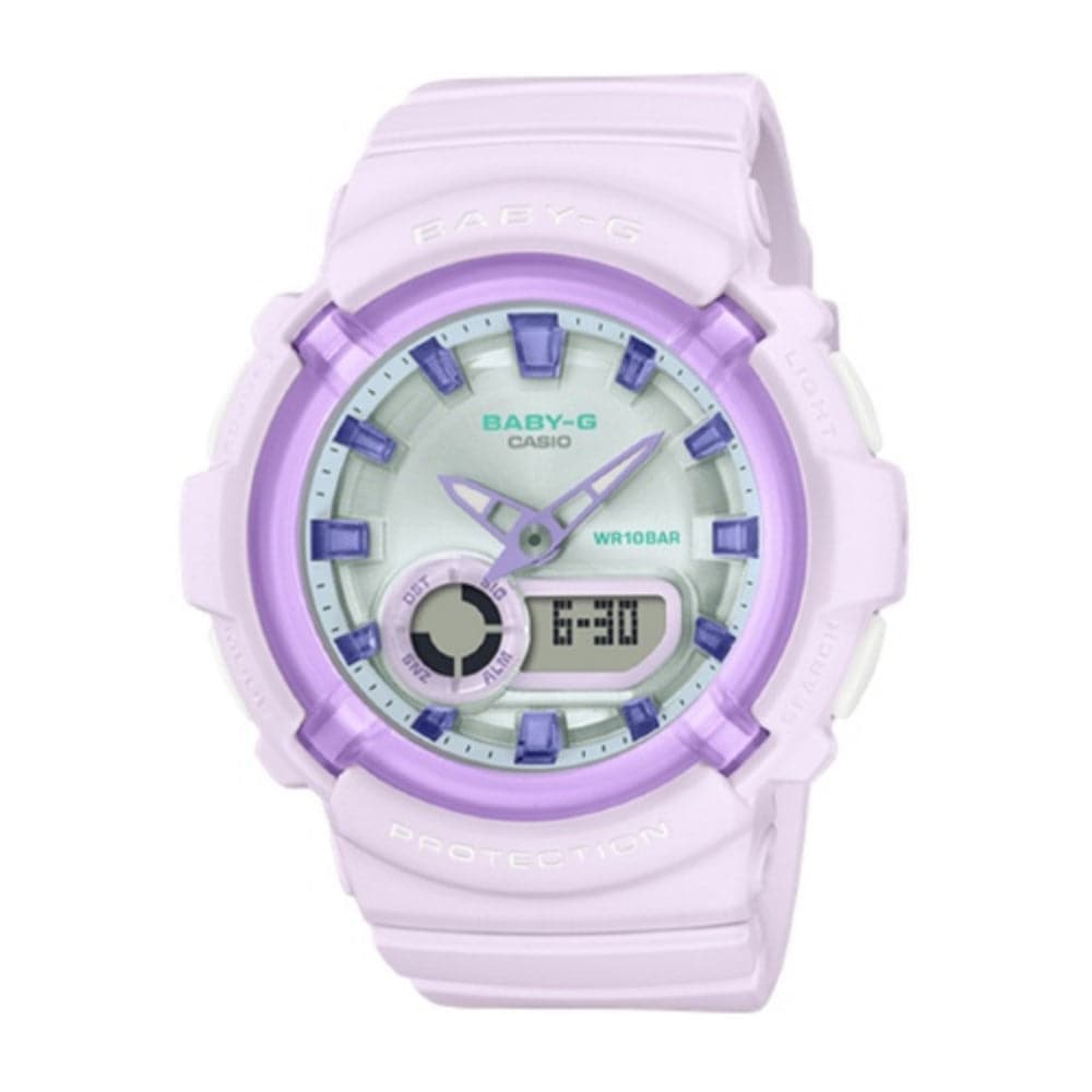 Casio Baby-G BGA-280SW-6ADR Analog Digital Purple Women's Watch - Stylish & Durable for Sports, Fitness & Everyday Wear