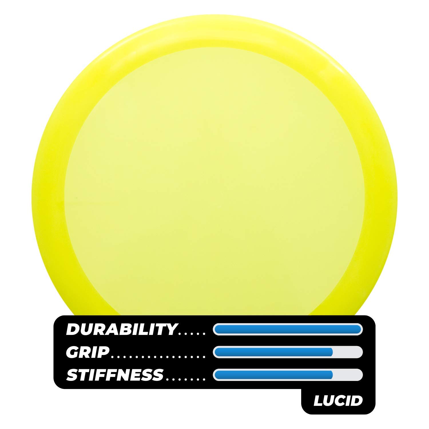 Dynamic Discs Lucid Trespass Disc Golf Driver - Maximum Distance Frisbee Golf Driver for Long Throws | Stable Golf Disc for Accurate Shots | Stamp Colors Vary (Red) | Perfect for Tournament Play and Backyard Practice