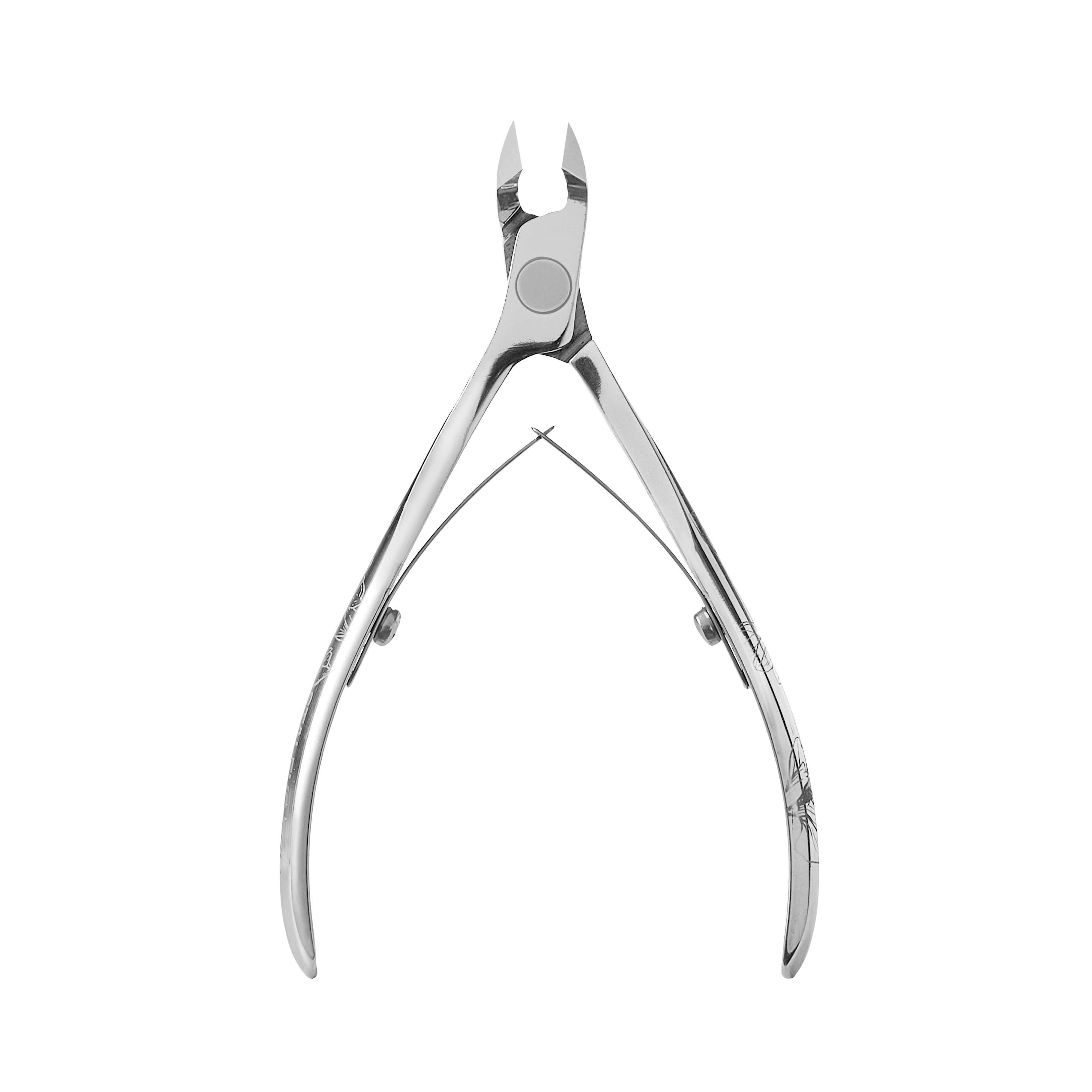 Staleks Professional Cuticle Nippers EXCLUSIVE 20 Magnolia (8mm) - Precision Nail Care Tool for Manicure & Pedicure at Home or Salon