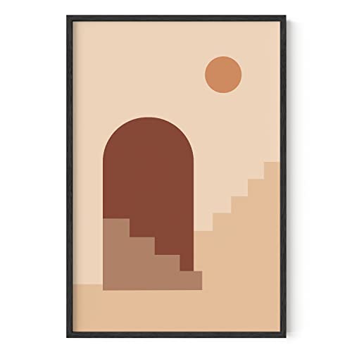 Sun and Two Staircases