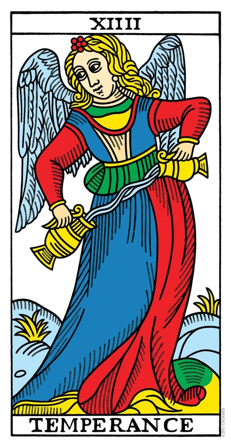 Authentic CBD Tarot De Marseille Deck - Premium French Tarot Cards for Divination, Meditation & Spiritual Guidance - Perfect for Beginners & Professional Readers