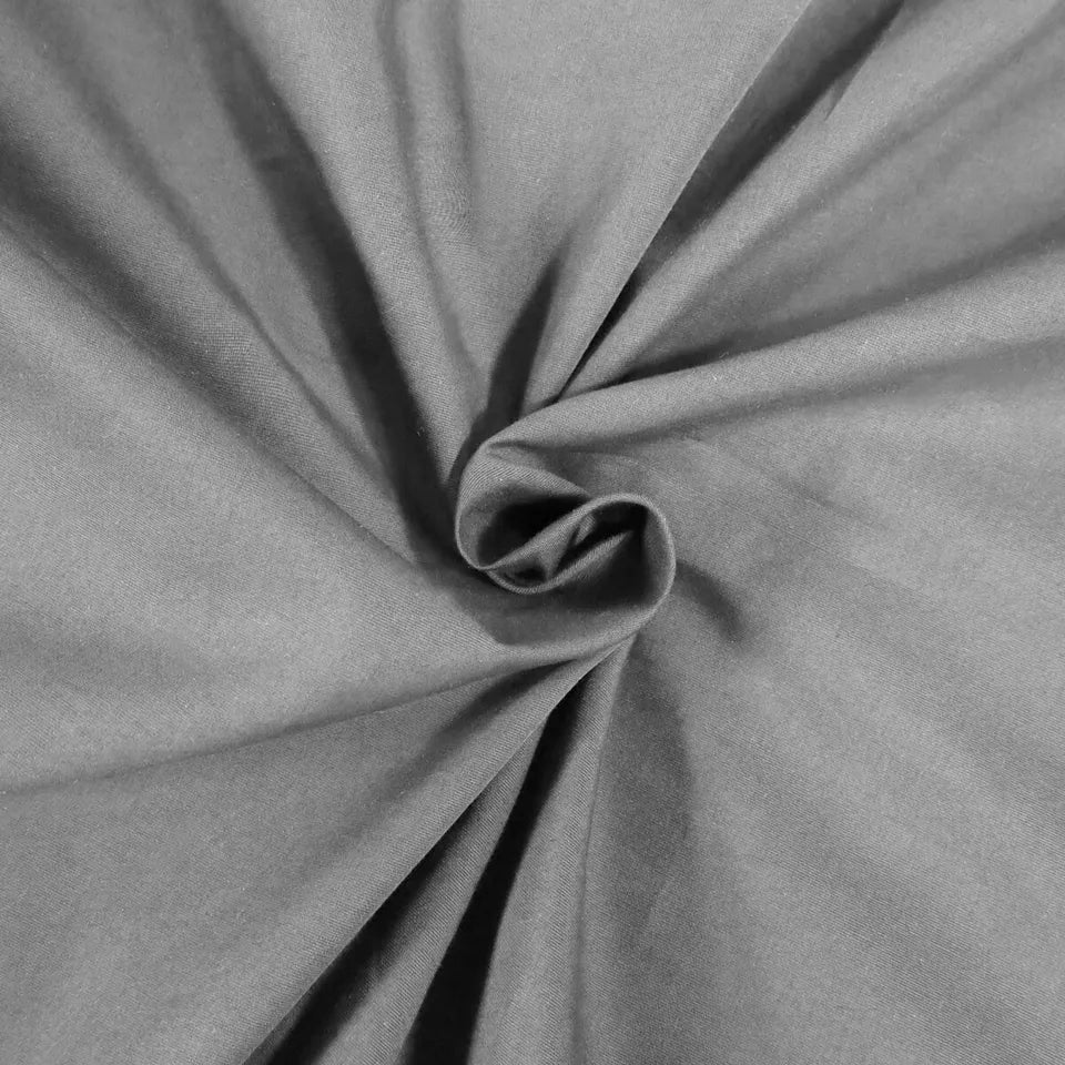 Premium 300 Thread Count 100% Cotton Percale Solid Pillowcase Set - Soft & Breathable Bedding for Hotel-Like Comfort - Perfect for Master Bedroom, Guest Room & Luxury Home Decor