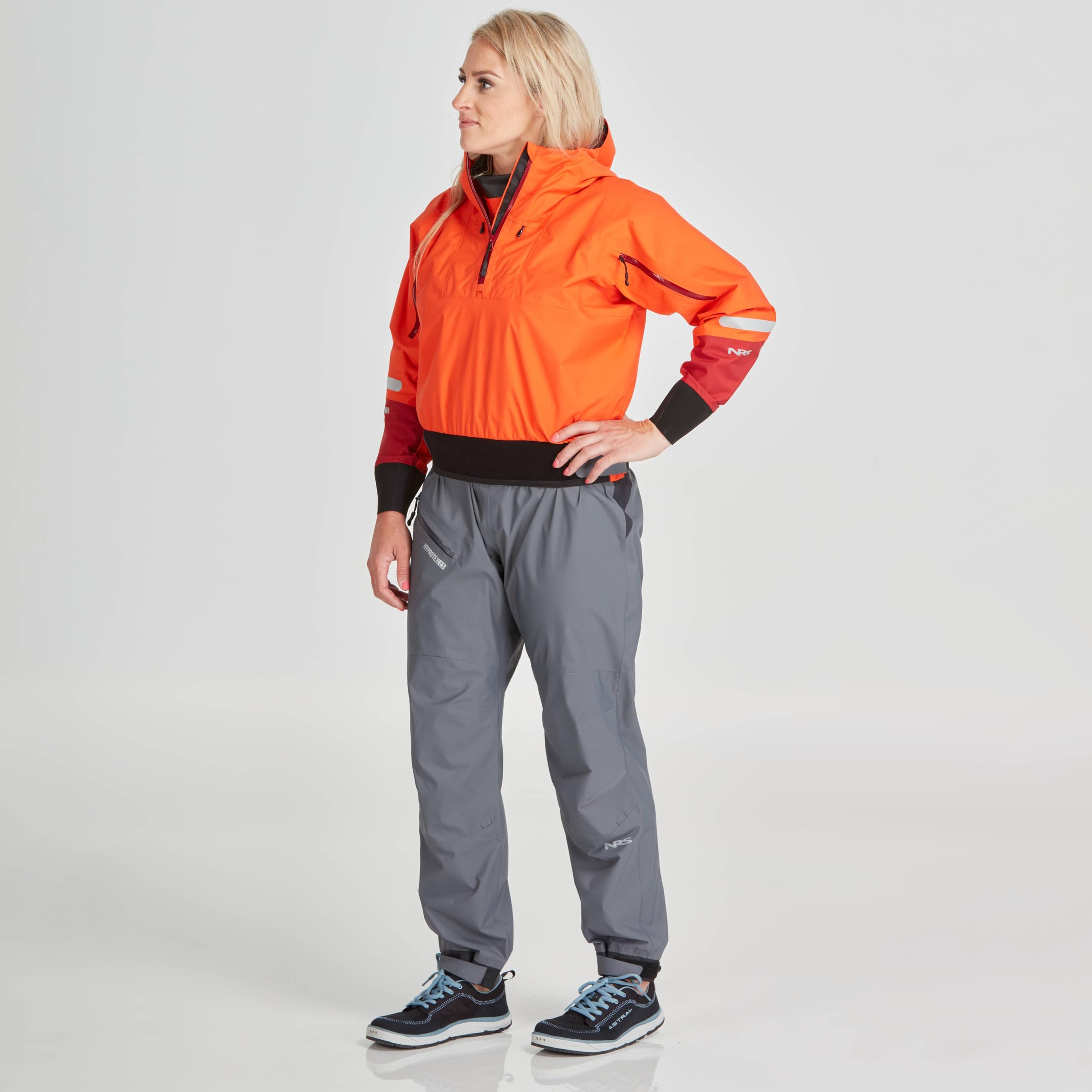 NRS Women's Riptide Paddling Jacket - Waterproof & Breathable Kayaking Jacket for Women - Perfect for Kayaking, Canoeing & Water Sports