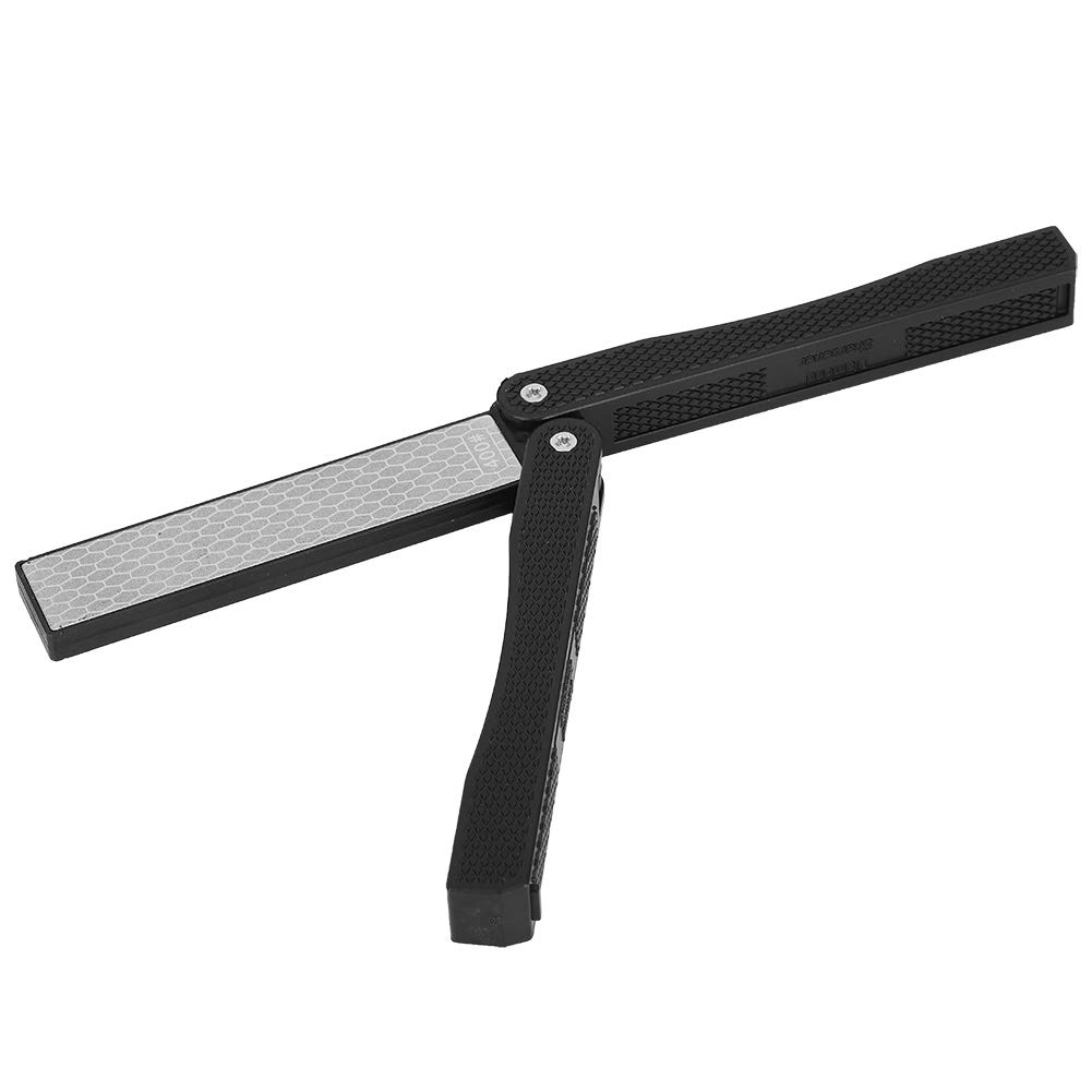 Dual-Sided Diamond Knife Sharpener - Professional Portable Folding Kitchen Tool for Home Chefs & Outdoor Enthusiasts | Sharpens Kitchen Knives, Pocket Knives, Hunting & Camping Gear | Perfect for Cooking, BBQ, Hiking, Survival Kits & Everyday Kitchen Use | Ideal for Home, Restaurant, Camping & Outdoor Adventures
