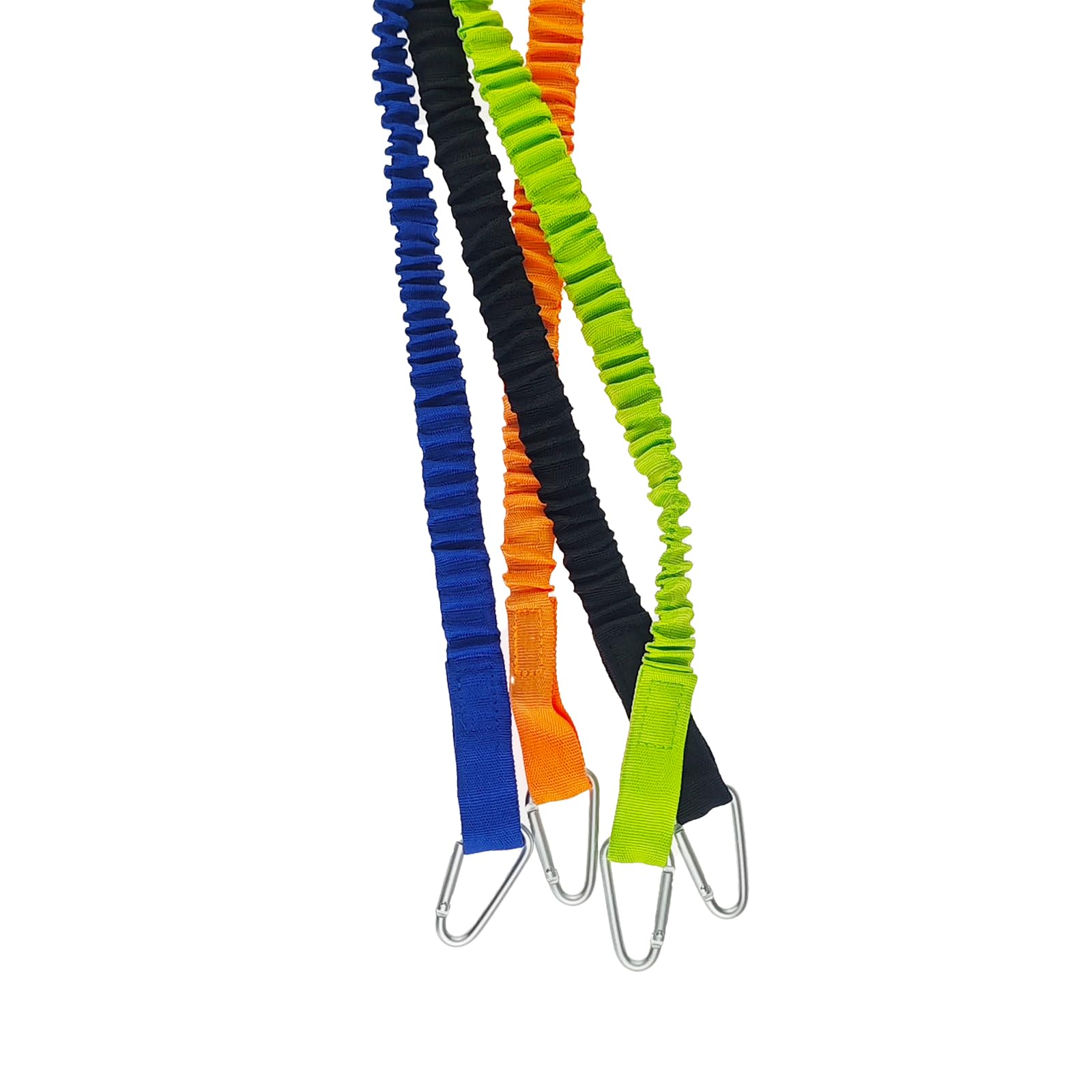 **Stretchable Coiled Kayak Paddle Leash & Fishing Rod Lanyard - Secure Kayak Accessories for Paddles & Fishing Poles - Perfect for Kayaking, Fishing, and Water Sports**