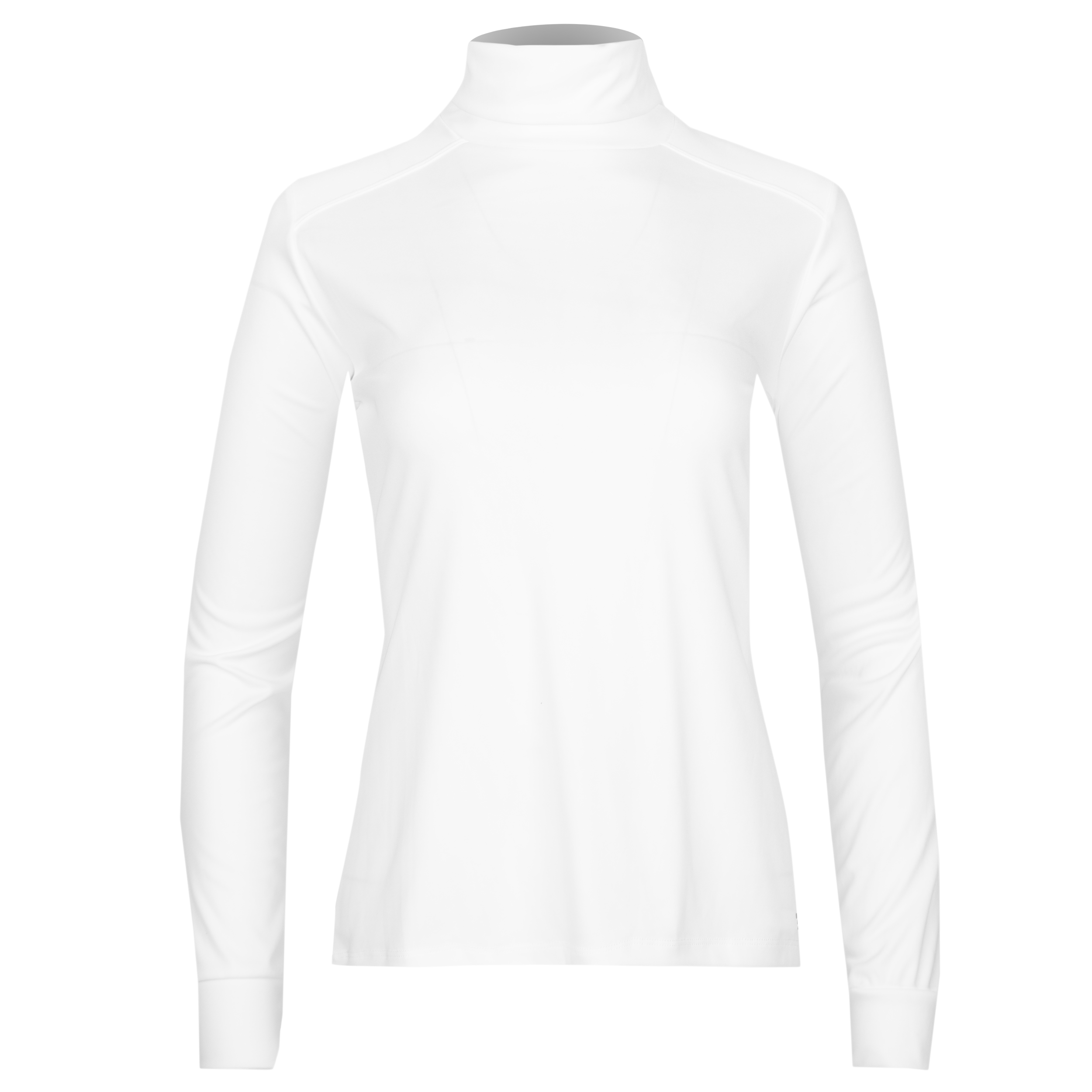 Women's White Peach Skin Solid T-Shirt - Soft & Comfortable Cotton Tee for Casual Wear, Workout, and Everyday Outfits