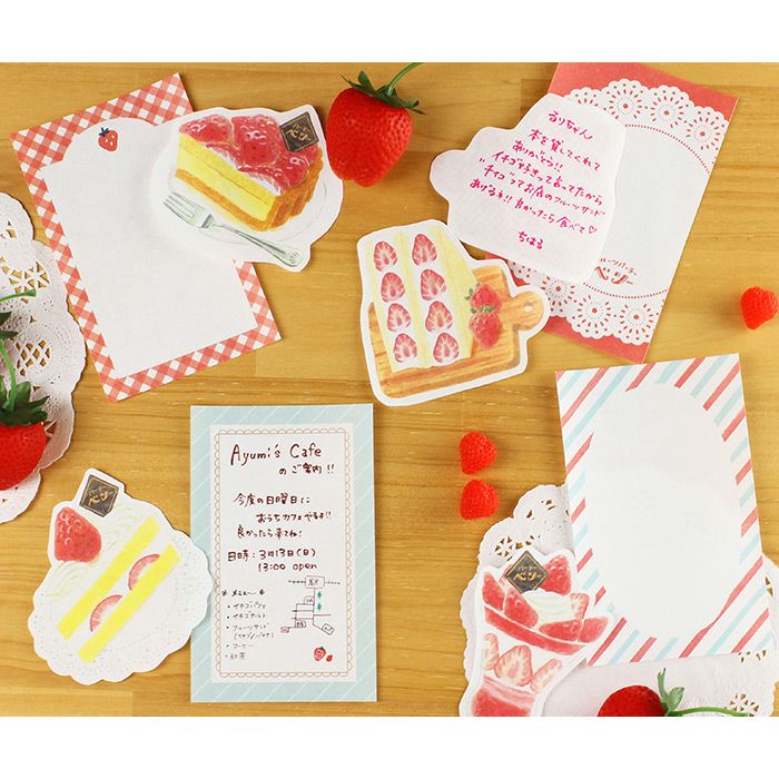 Berry Parfait Letter Set - Elegant Writing Papers & Envelopes for Personal Correspondence, Thank You Notes & Special Occasions