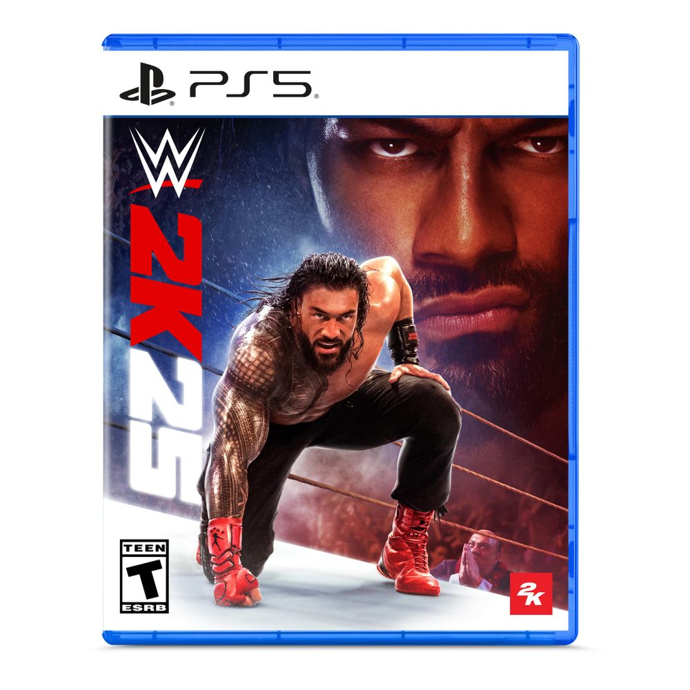 WWE 2K25 for PlayStation 5 - 2K Wrestling Video Game with Epic Gameplay, Intergender Matches & Online Multiplayer | Perfect for WWE Fans & Competitive Gaming Parties