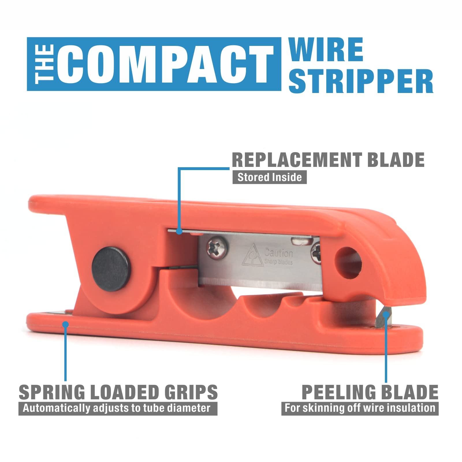 Professional iCrimp AWG8-1 Battery Cable Lug Crimper with Cable Stripper - Heavy Duty Copper Wire Terminal Crimping Tool for Automotive, Marine, and Solar Power Applications