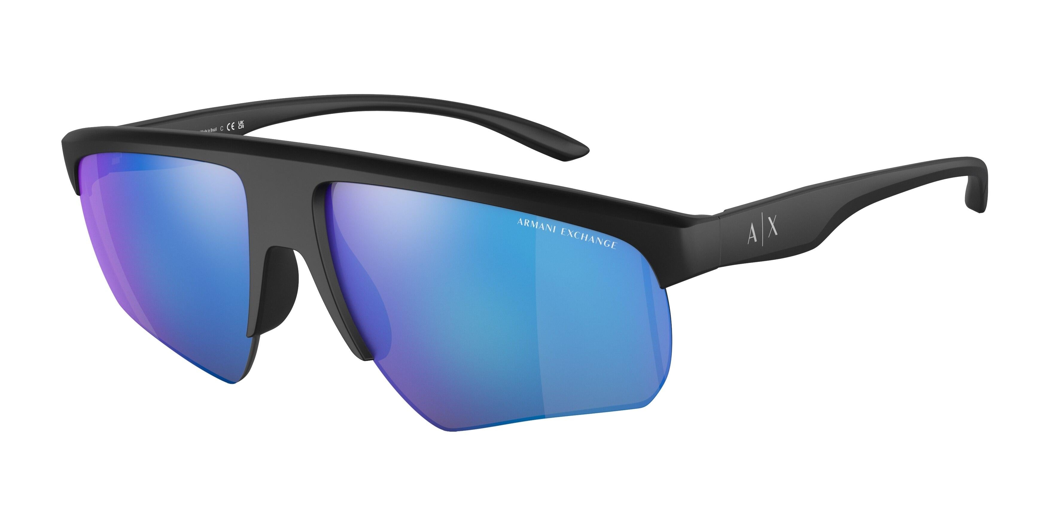Armani Exchange 4123S Polarized Sunglasses for Men & Women - UV Protection Aviator Style - Perfect for Driving, Beach & Outdoor Activities
