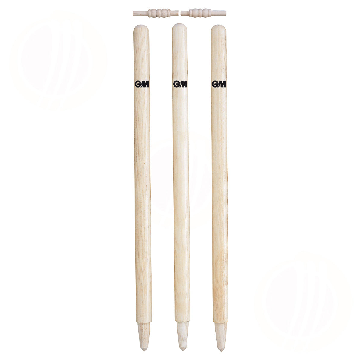 Gunn & Moore Premium Test Cricket Stumps - Official Size for Professional & Amateur Cricket Matches, Practice & Training