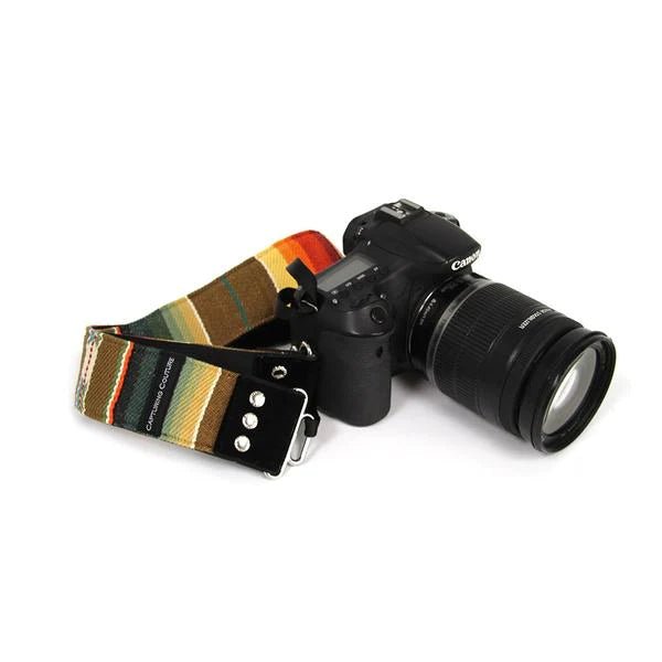 Capturing Couture Camera Strap - Premium Adjustable Neck Strap for DSLR & Mirrorless Cameras | Indian Summer Pattern | Perfect for Travel Photography & Outdoor Adventures