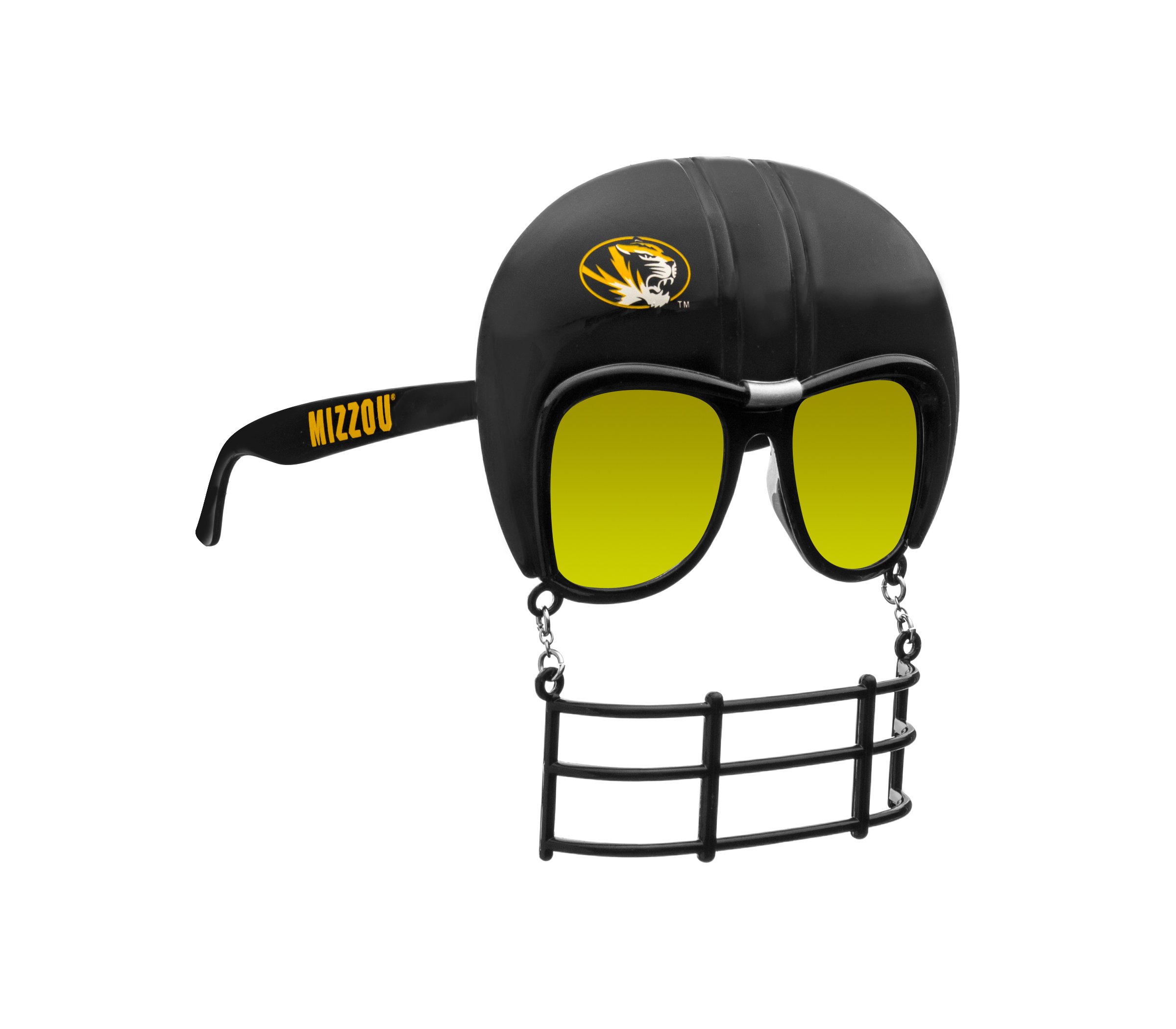 Rico NCAA Novelty Sunglasses - Stylish College Team Fan Sunglasses for Sports Games, Tailgating & Outdoor Events