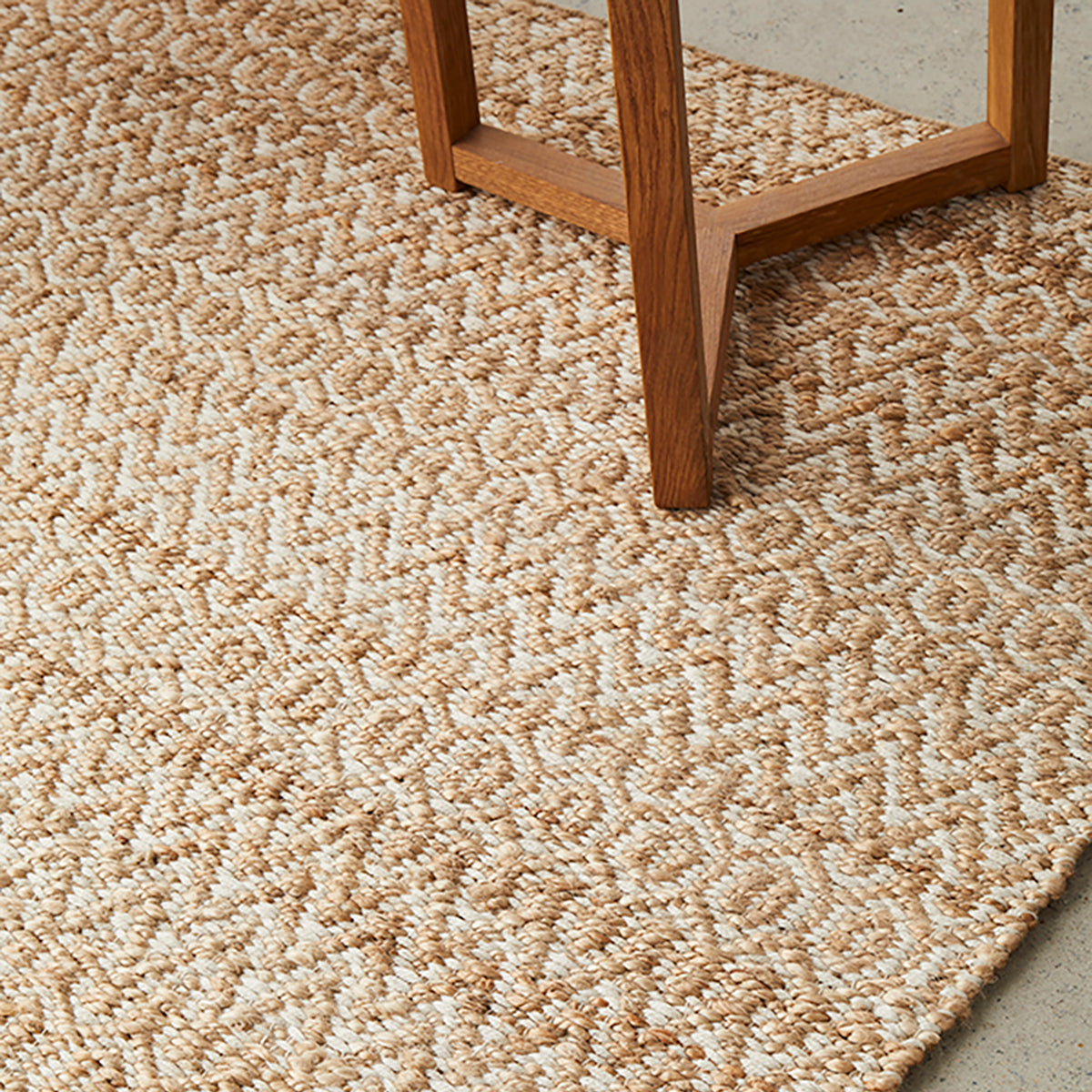 Dune Cali Natural Jute Rug - Handwoven Boho Chic Area Rug for Living Room, Bedroom, or Nursery - Eco-Friendly Home Decor