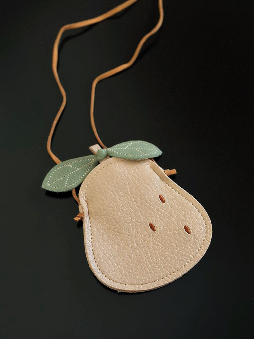 Pear Mini Bag for Kids - Cute & Stylish Crossbody Purse for Girls, Toddler & Teens - Perfect for School, Travel & Everyday Use