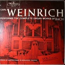 Carl Weinrich Performs The Complete Organ Works of Bach Volume 1 | Classical Music CD | Perfect for Church Services, Concerts & Organ Enthusiasts