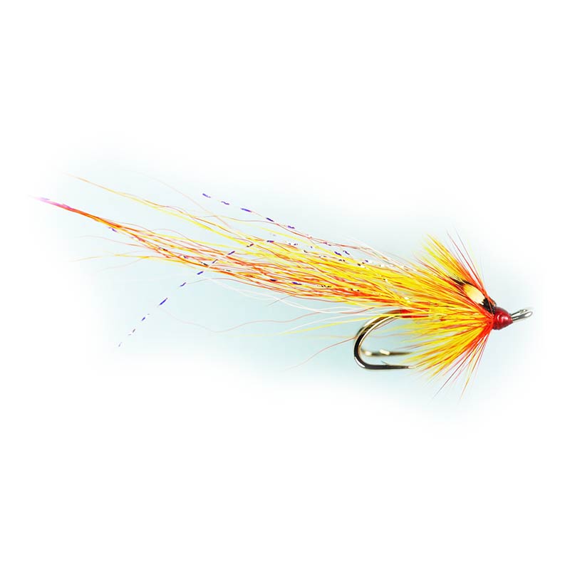 Caledonia Cohn Spring Willie Gunn Double Fly Fishing Lure - Premium Trout & Salmon Fishing Bait for Streams & Rivers - Perfect for Fly Fishing Enthusiasts & Anglers