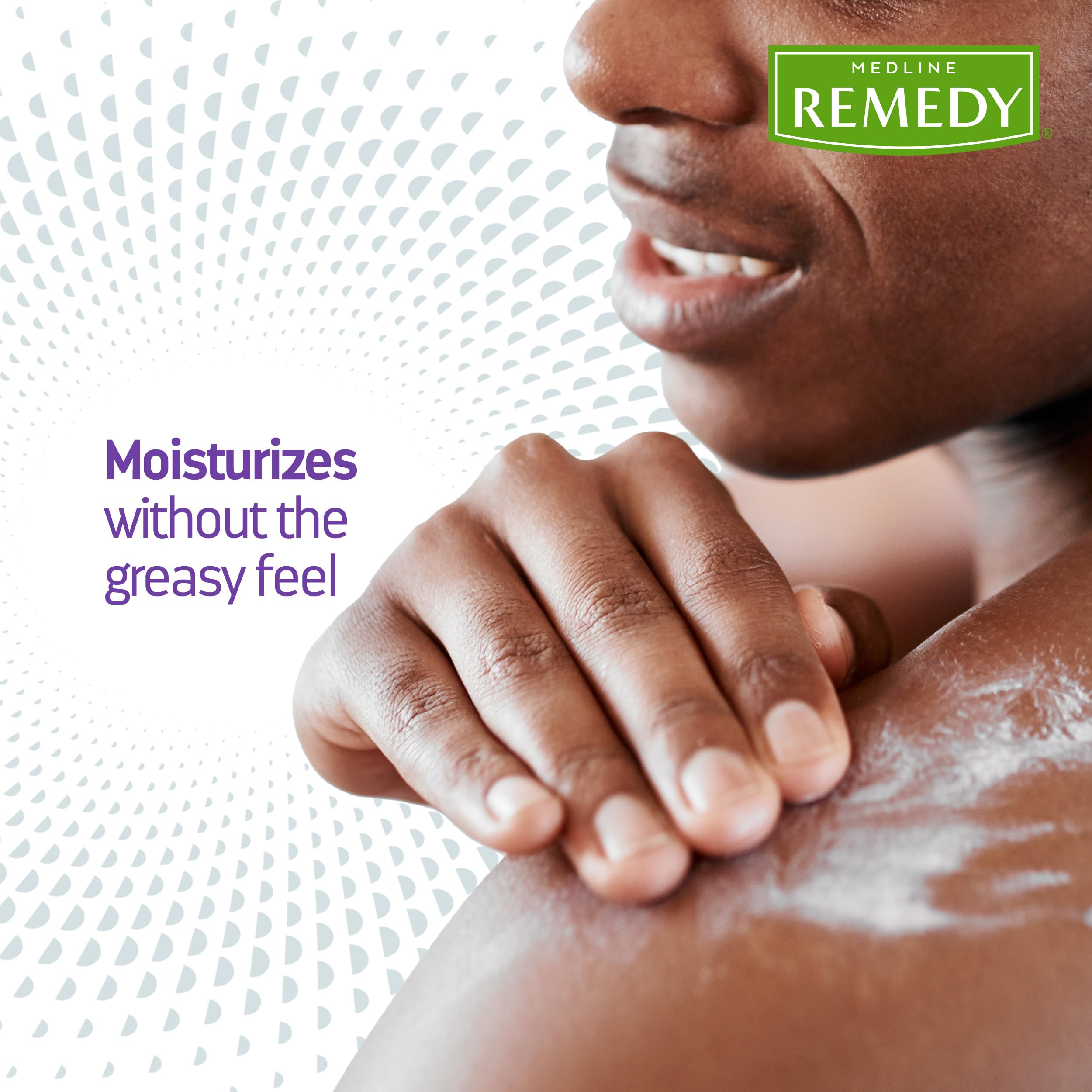 Medline Remedy Clinical Skin Cream Moisturizer - Unscented 16 fl oz Pump Bottle | Paraben & Sulfate-Free Face & Body Lotion for Dry, Sensitive Skin | Nourishing Hydration for Daily Skincare Routine & Post-Treatment Care