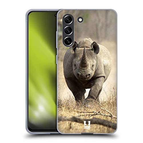 Running Black Rhino