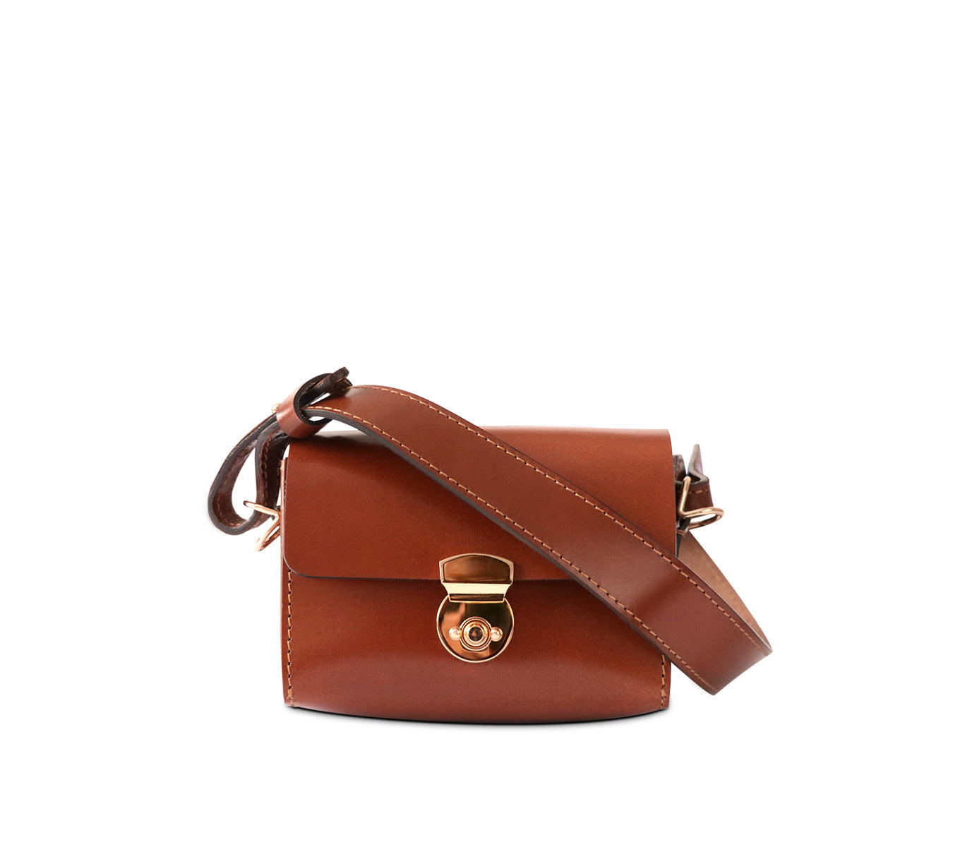 Mini Saddle 02 Crossbody Bag - Stylish & Compact Leather Shoulder Purse for Women - Perfect for Travel, Shopping & Everyday Use