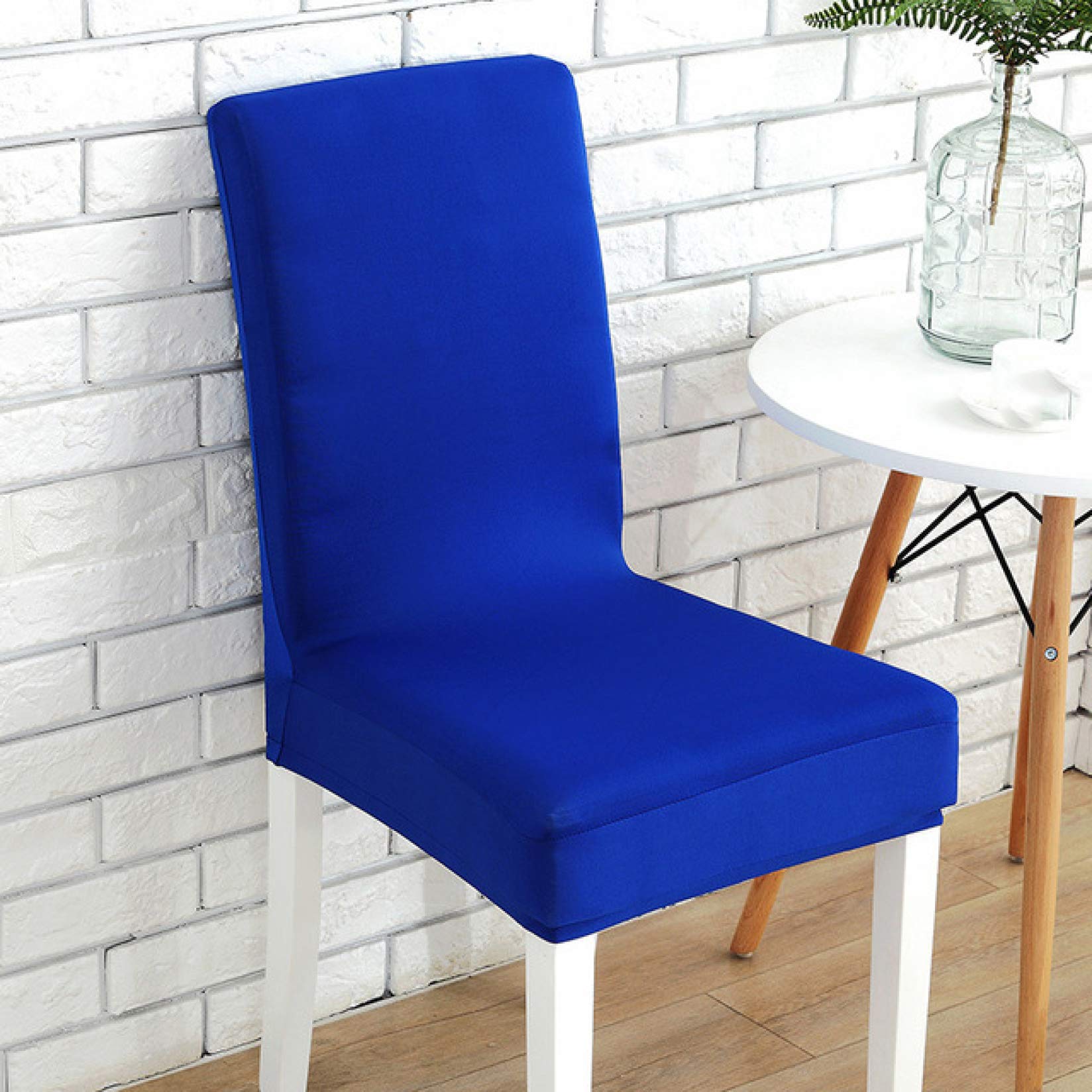 YURASIKU 1PC Washable Stretch Dining Chair Cover - Universal Removable Protective Slipcover for Dining Room, Wedding, Banquet & Party - Perfect for Home Decor, Restaurant Events and Special Occasions