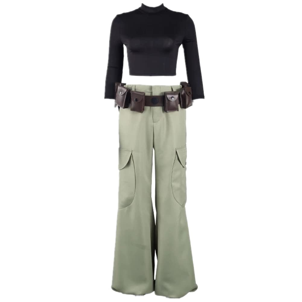 Anime Kim Possible Cosplay Costume - Official Outfit for Halloween, Carnival & Cosplay Events | Perfect for Conventions, Parties & Dress-Up