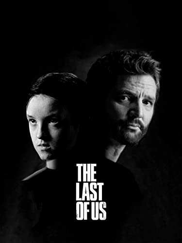 The Last of Us TV Show Poster - Black and White Canvas Wall Art for Living Room, Office & Bedroom Decor - Trendy Home Wall Decor for Fans & Modern Interiors