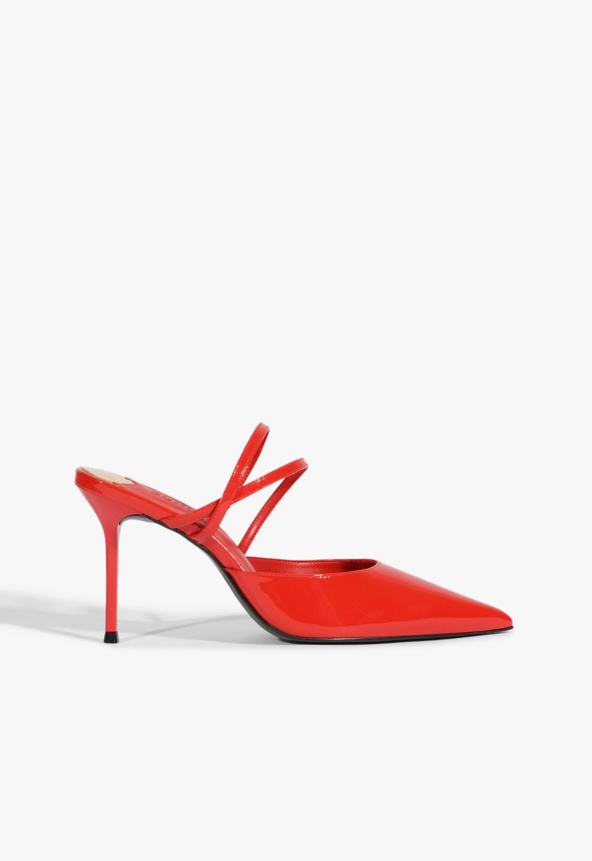 Annie Patent Leather Pump Shoes - R25 Mid Heel Height 2.5