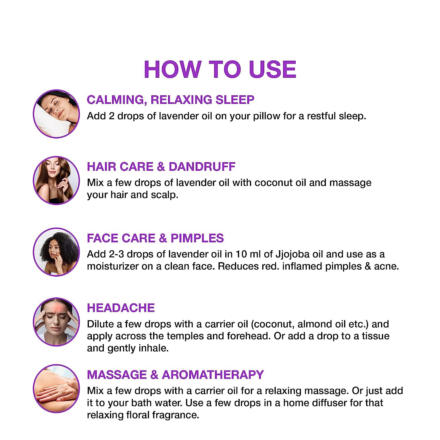 Healthgenix Lavender Essential Oil 120ml with Free Rose Water 60ml - 100% Pure Therapeutic Grade for Hair Growth, Skin Care, Scalp Nourishment, Aromatherapy, Diffuser & Relaxation | Perfect for Stress Relief, Spa Days, Massage Therapy and Better Sleep