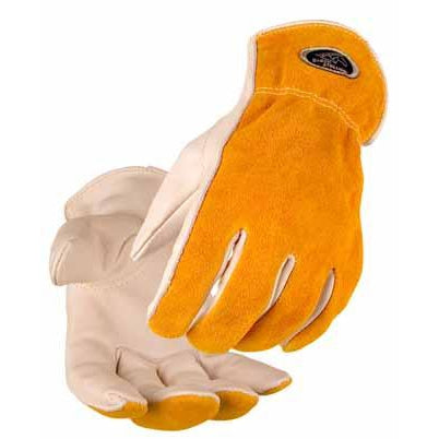 Premium BSX Value Grain/Split Cowhide Kevlar Stitched Motorcycle Gloves - Durable Riding Gloves for Men & Women - Ideal for Cruiser, Touring & Adventure Biking