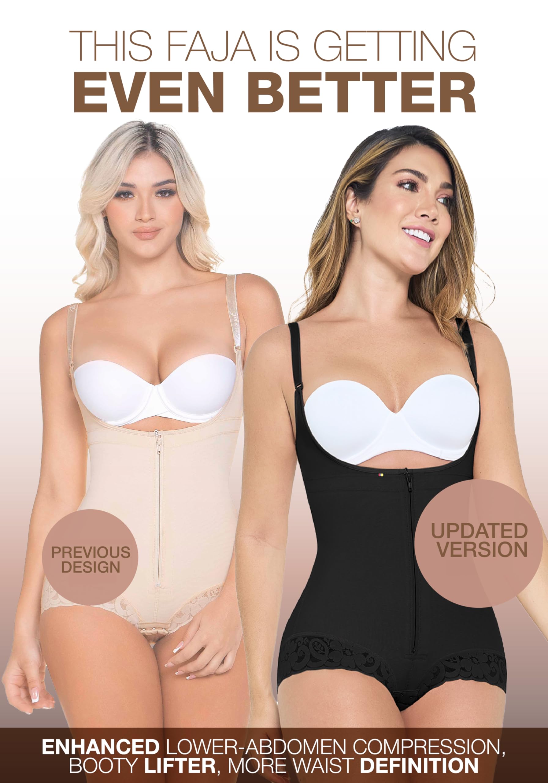 MARIAE FAJAS Post-Surgery Compression Garment for Tummy Tuck & Liposuction - Medical-Grade Waist Trainer & Body Shaper for Recovery & Slimming - Perfect for Postpartum, Weight Loss & Everyday Wear