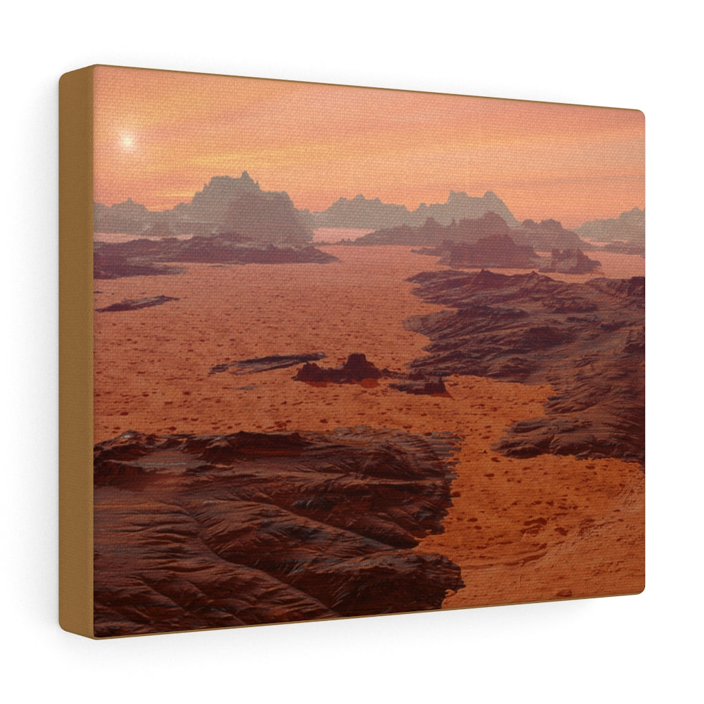 Desert Midwest Wall Art Canvas Print - Modern Home Decor for Living Room, Bedroom & Office - Ready to Hang