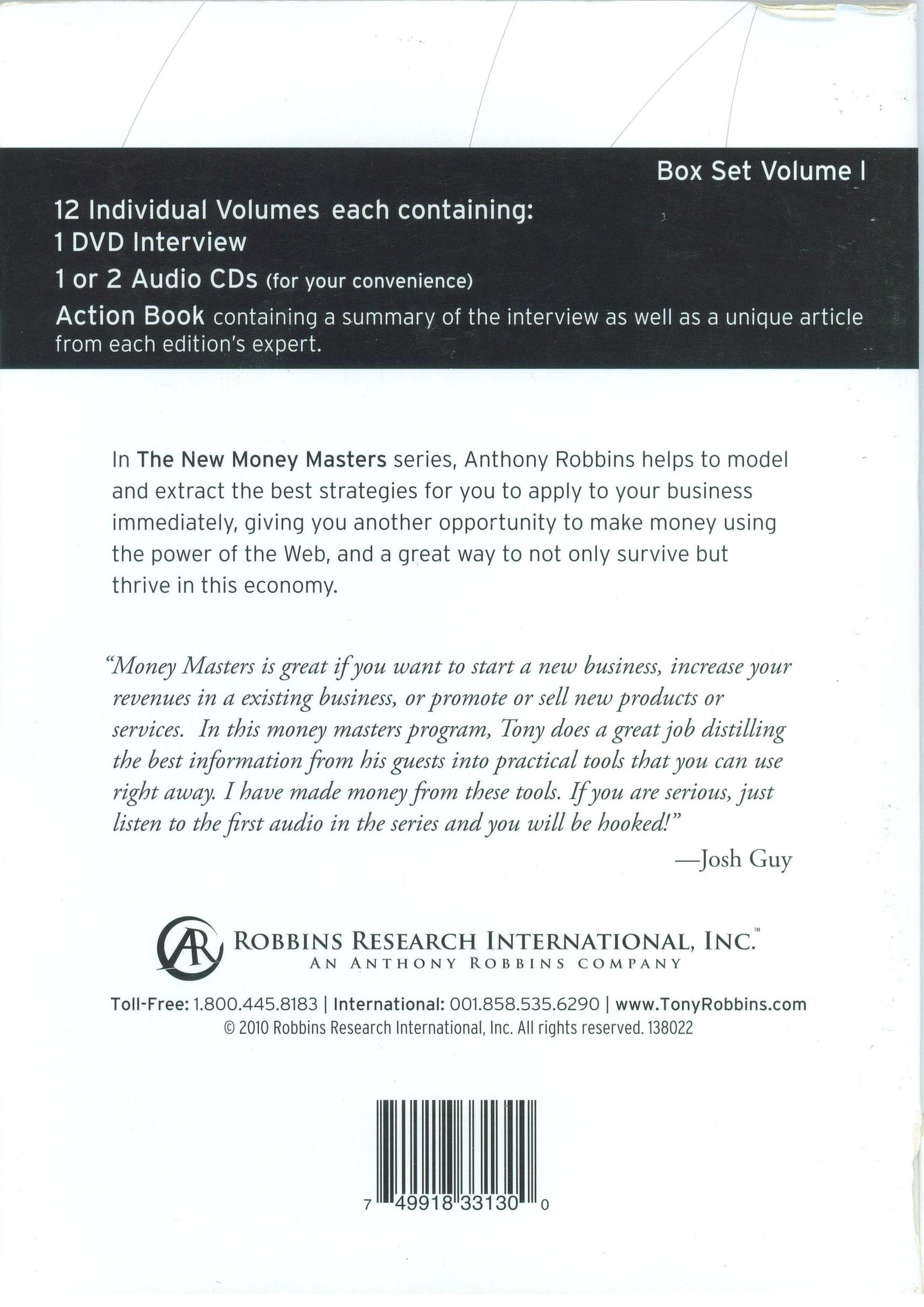 The New Money Masters - Complete Box Set Vol.1: 13 DVDs, 19 CDs & 12 Action Books | Financial Education & Wealth Building Course | Perfect for Investors, Entrepreneurs & Self-Improvement