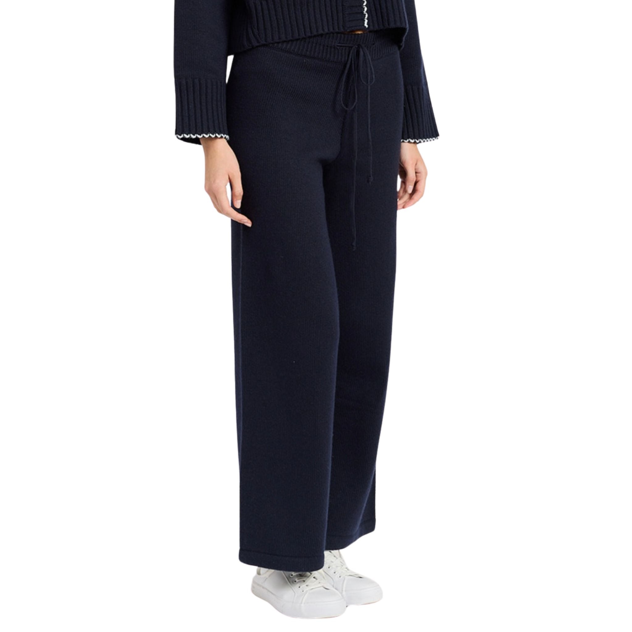 Rochelle Knit Sweater Lounge Pants for Women - Soft Comfortable Stretchy Sweatpants for Yoga, Lounging & Home Wear
