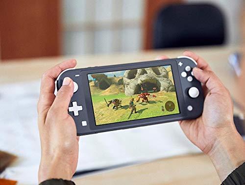 Nintendo Switch Lite Handheld Console - Gray | Portable Gaming System for Travel, Commute & On-the-Go Play