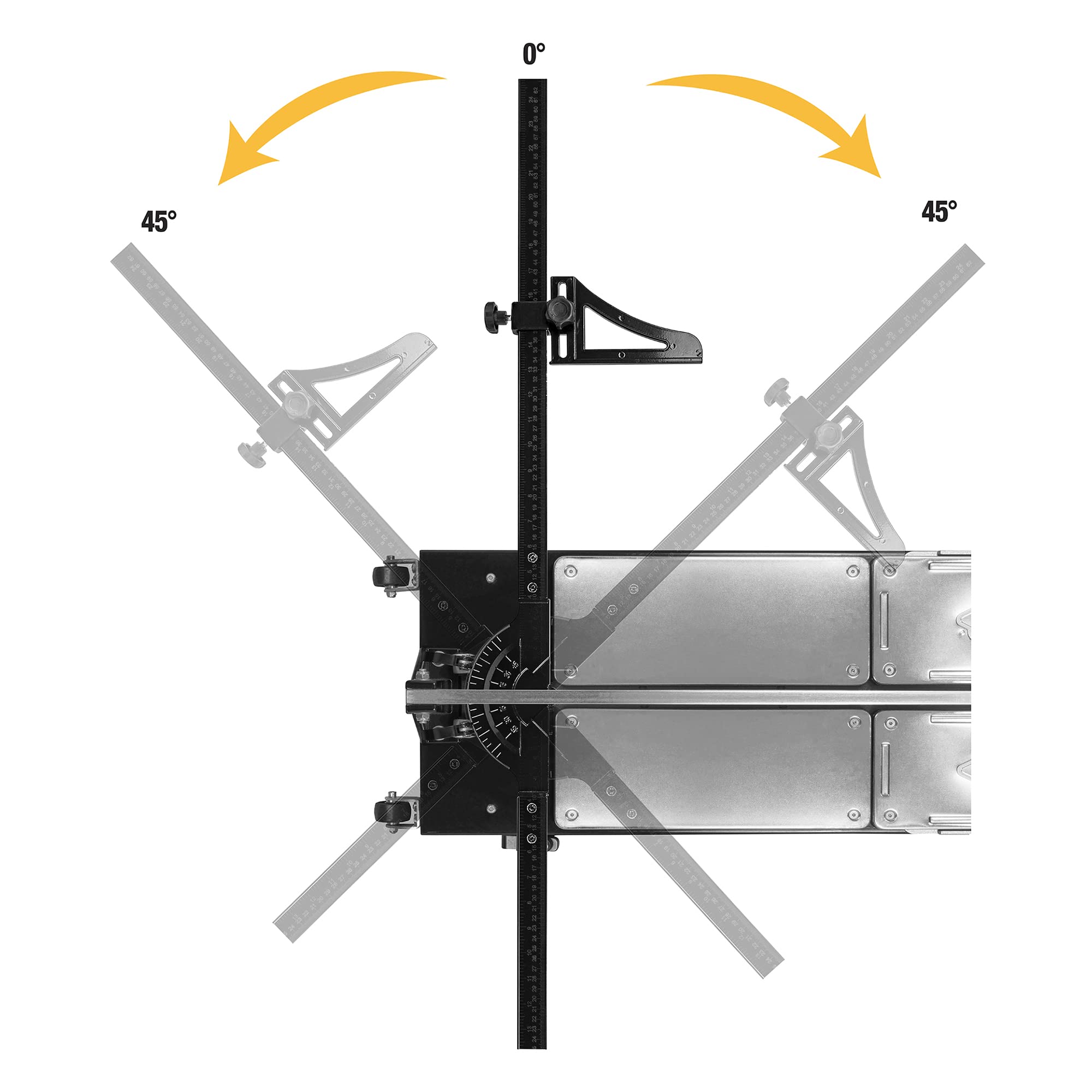 QEP 10480Q 48-Inch Large Format Tile (LFT) Manual Tile Cutter - Perfect for DIY Home Renovation, Bathroom & Kitchen Flooring Projects