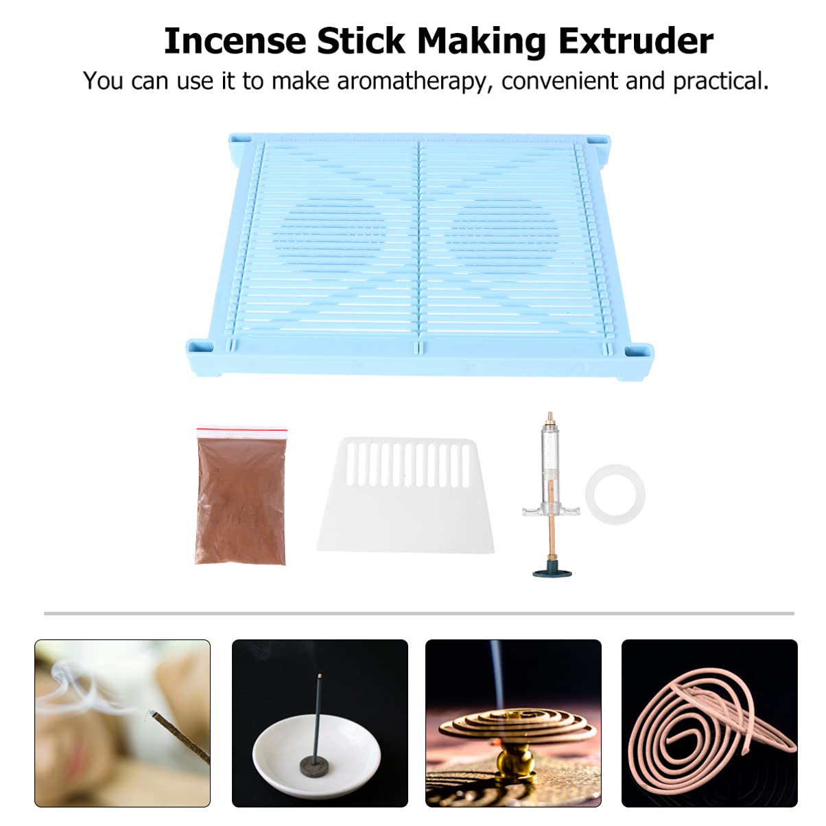 EXCEART Lip Gloss & Incense Making Kit Set for DIY Beauty & Aromatherapy