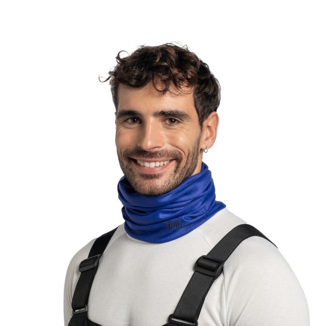 BUFF ThermoNet Solid Ultramarine Balaclava - Winter Face Mask for Skiing, Snowboarding & Outdoor Activities - Windproof & Breathable Cold Weather Gear