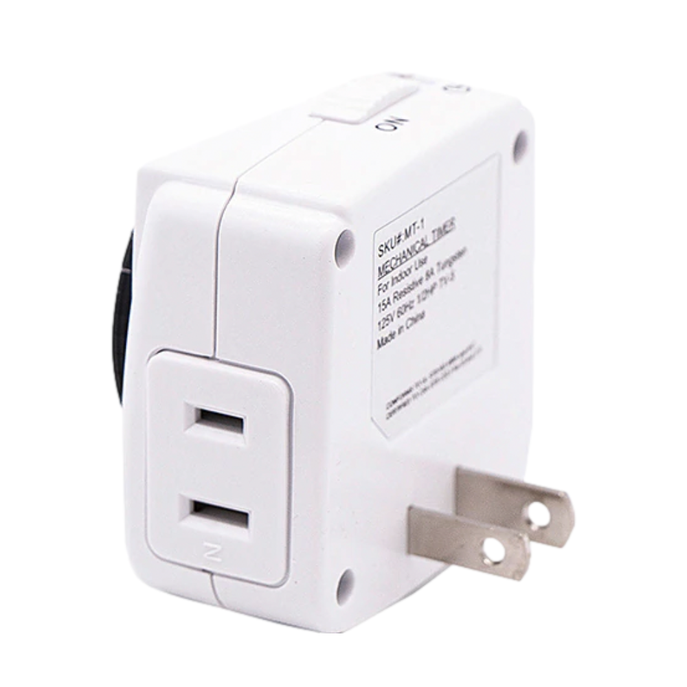 Pro Trade PT MT1 MT1 Mechanical Timer Switch - Heavy Duty Countdown Timer for Home, Office, and Industrial Use - Perfect for Lights, Appliances, and Equipment Control