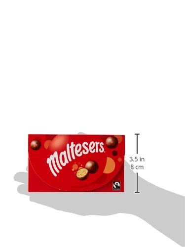 Maltesers Chocolate Candy Box - 110g (3.88 oz) | Delicious Milk Chocolate Malt Balls | Perfect for Gifts, Parties & Movie Nights