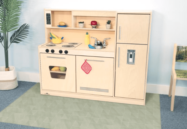 Modern Natural Wood Kitchen Cabinet Set WB6451N - Stylish Storage for Small Kitchens, Apartments & Home Renovations