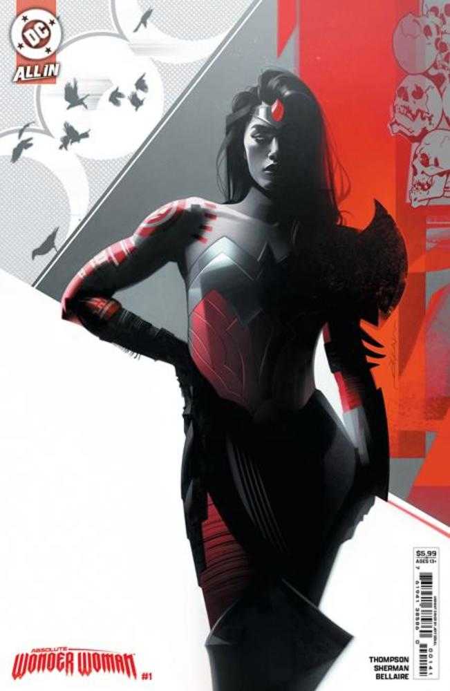 Absolute Wonder Woman #1 Cover D Jeff Dekal Card Stock Variant - Collectible Comic Book for DC Fans, Superhero Enthusiasts & Comic Art Collectors - Perfect for Display, Gifts & Investment