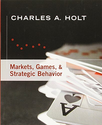 Markets, Games & Strategic Behavior - Best Books on Economics & Game Theory for Students & Professionals | Perfect for Business Strategy & Decision Making