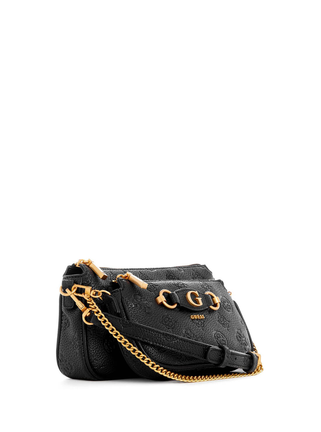 Stylish Black Izzy Mini Crossbody Bag for Women - Trendy Small Shoulder Purse for Everyday Use, Travel & Date Night