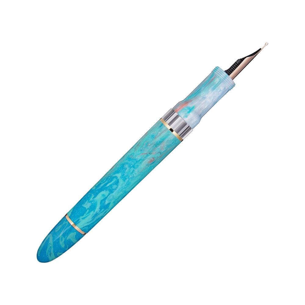 Nahvalur (Narwhal) Horizon Dawn Fountain Pen - Premium Writing Instrument for Calligraphy, Journaling & Office Use