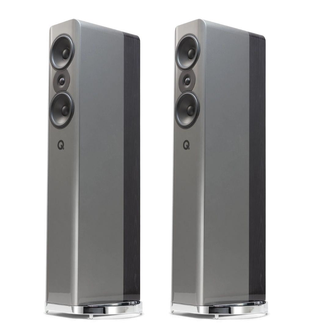 Q Acoustics Concept 500 High-End Floorstanding Speakers (Pair) - Premium Home Theater & Audiophile Sound System for Living Room, Studio & Music Lovers