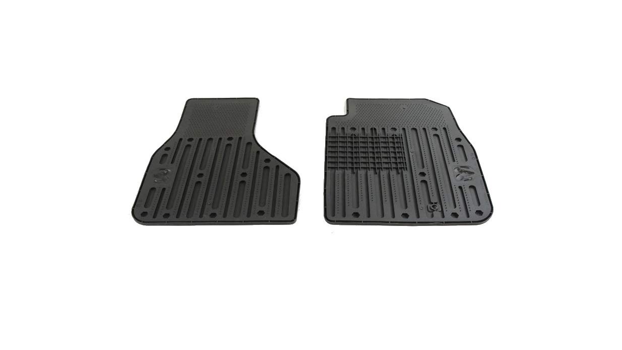 Mopar 82212387 All-Weather Floor Mats for Jeep Wrangler & Gladiator - Durable Car Floor Liners for Off-Road, Snow & Mud Protection - Perfect for Adventure & Daily Driving